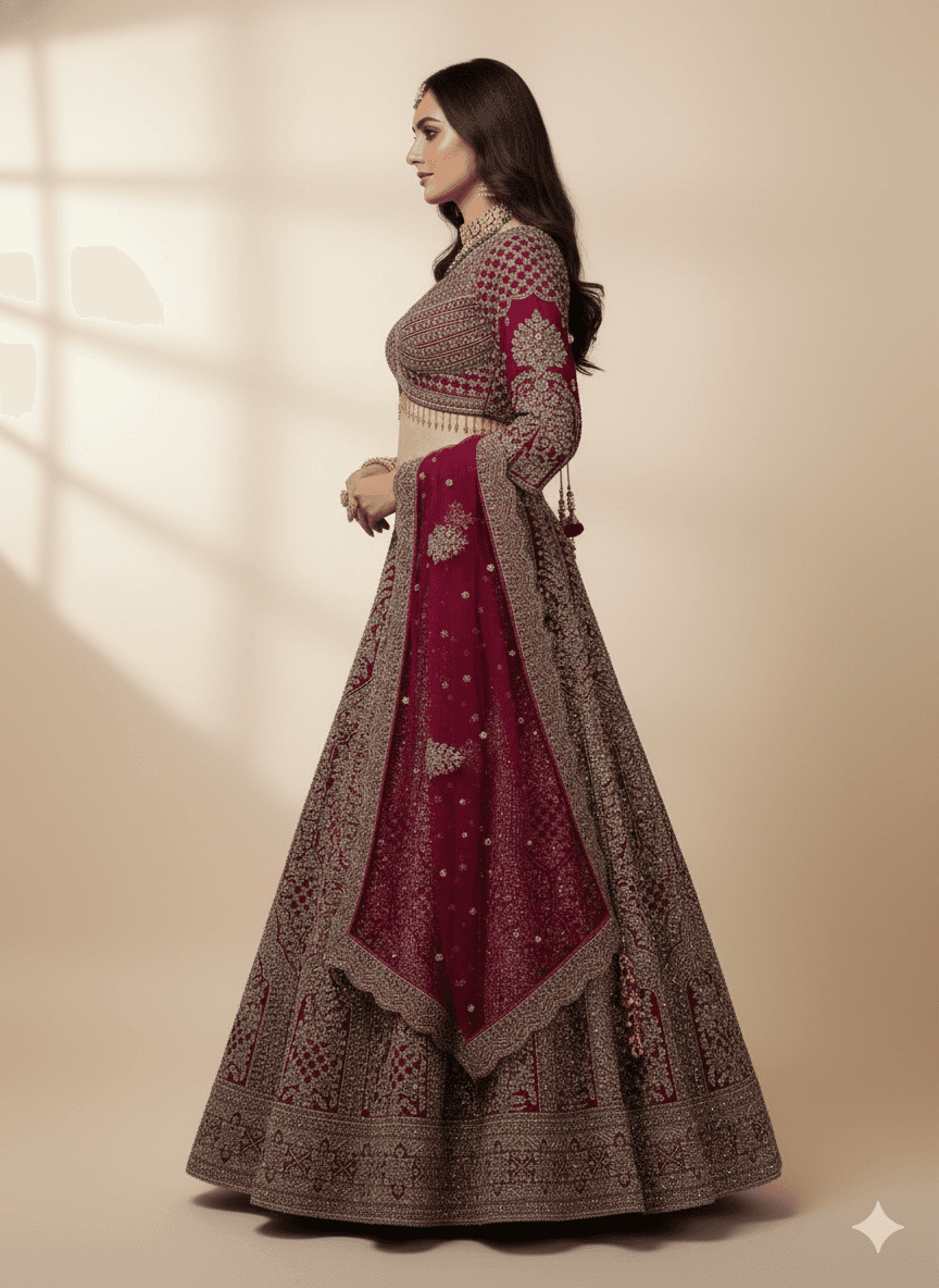 Royal Ivory Lehenga